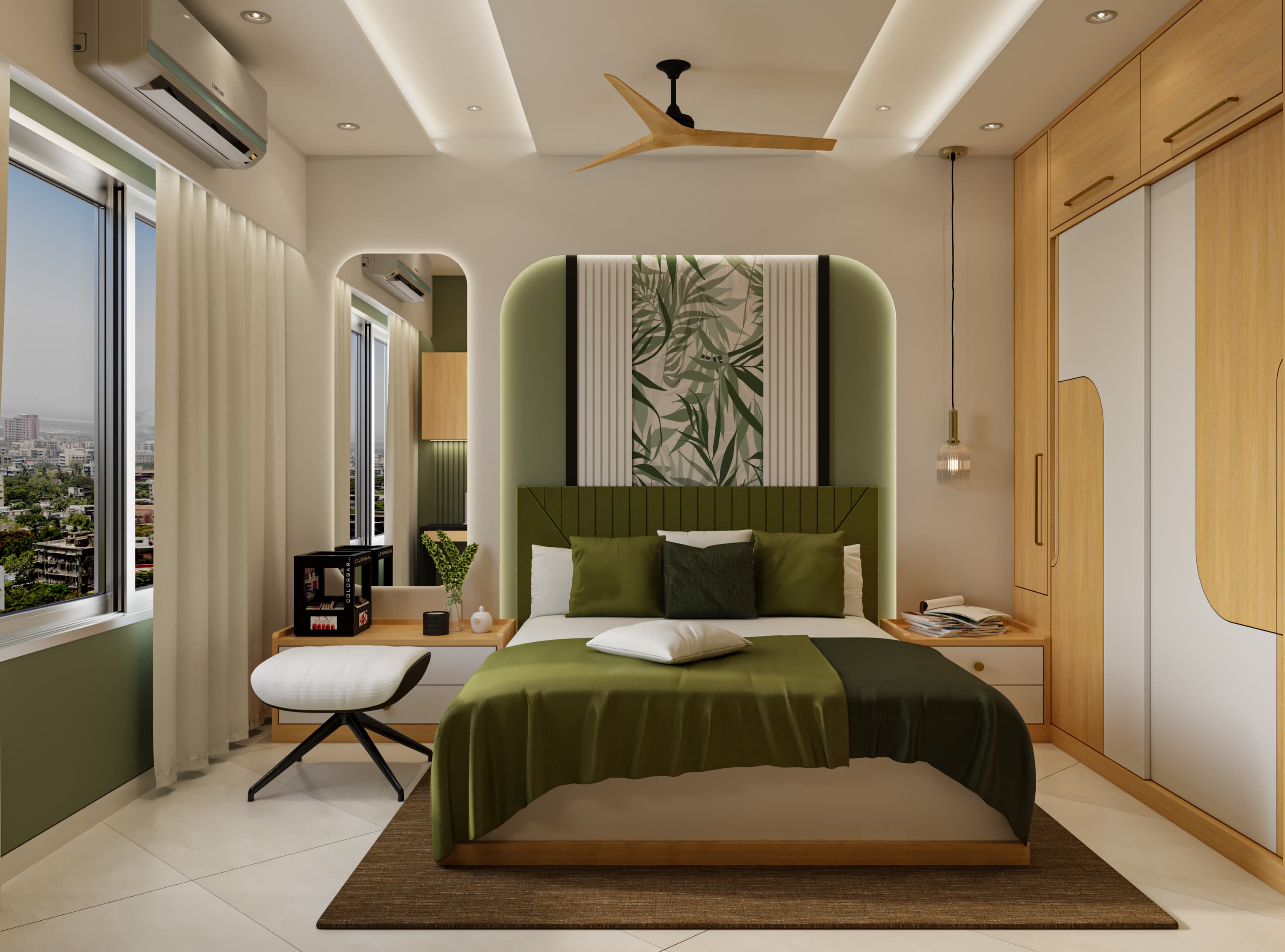 Minimalist workspace